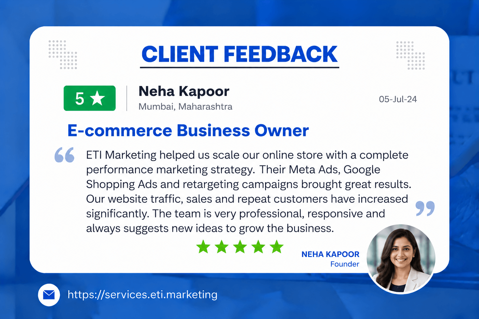 ecommerce owner review