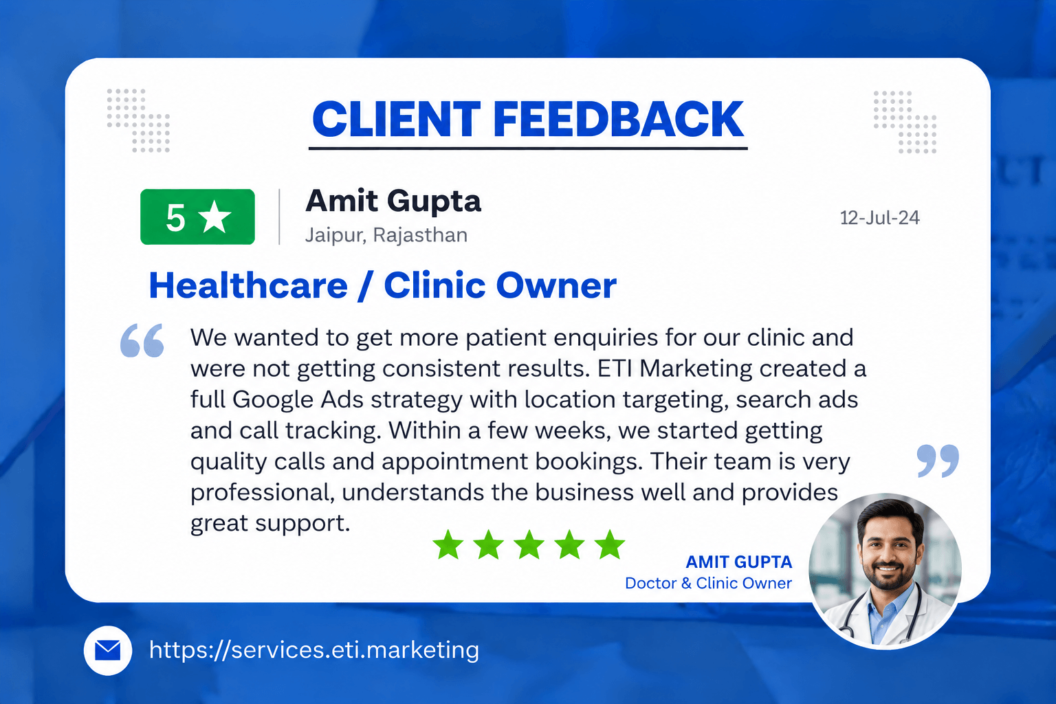 health clinic review