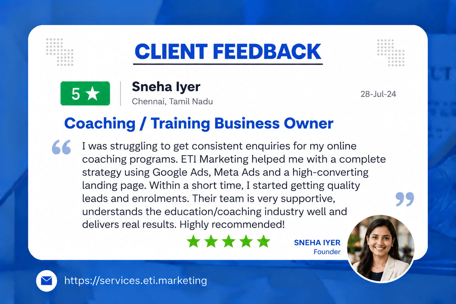 training institute review